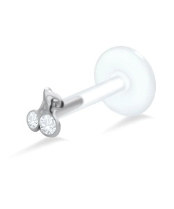 Cherry Stone Labrets Push-in LA-368